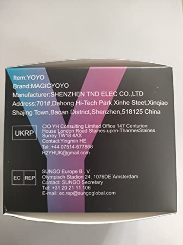MAGICYOYO Responsive Yoyo for Kids K2 Crystal Pink Purple, Dual Purpose Beginner, Trick Professional Ball with Unresponsive Bearing Kit + 12 Strings Case (MGYOYOK2CPP)