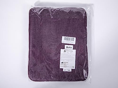 MoKo 9-11 Inch Tablet Sleeve Bag Carrying Case Fits New 11 inch iPad Air M3, iPad A16 2025, iPad Pro 11 M4/Air M2, iPad Air 5/4/3th, iPad 10/9/8/7th, Purple
