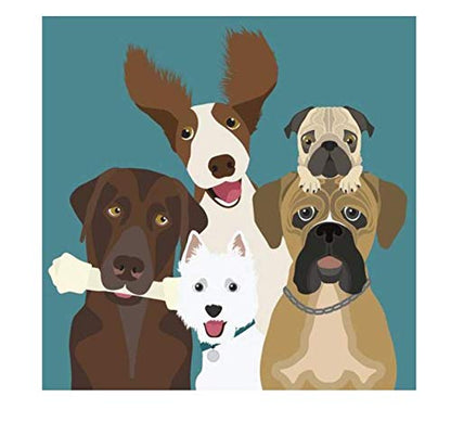 Burgon & Ball Creaturewares The Rabble Dog GCR/CAT Tin Pet Food Storage, 16.5 cm x 11 cm x 20 cm Size