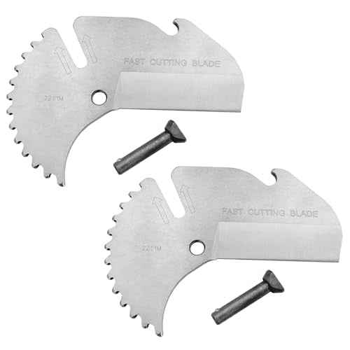 RC-1625 Blade,27858 Plastic Pipe And Tubing Cutter RC-1625 Replace Blade Compatible with RIDGID 1/8" to 1-5/8" Plastic Pipe And Tubing Cutter (2 Pack)