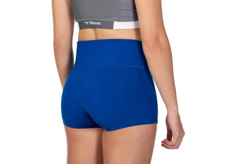 Mizuno Women's Apex 2.5" Inseam Volleyball Short, Royal, Small