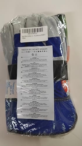Vgo... 3Pairs Gardening Gloves Cowhide, Work Gloves Thornproof Utility for Yard Trucker Delivery Garden with Strong Grip