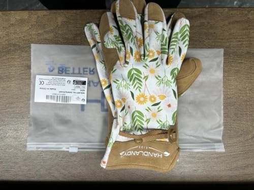 HANDLANDY Womens Winter Work Gloves, Insulated Thermal Working Gloves Touchscreen Warm Gardening Gloves Small