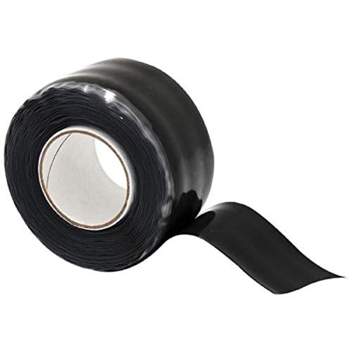 Prestige Import Group Extreme Ultra Bond Self-Fusing Silicone Rubber Insulating & Repair Tape - 1 Inch Width x 10 Feet Length - 1 Roll - Color: Black