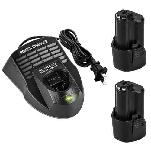 2Pack 12V 3.0Ah Battery and Charger Kit for Bosch 12V Battery BAT414 BAT413 BAT412 BAT411 BAT411A BAT420 GBA12V30 with BC330 Battery Charger for Bosch 12V BAT414 Lithium Battery