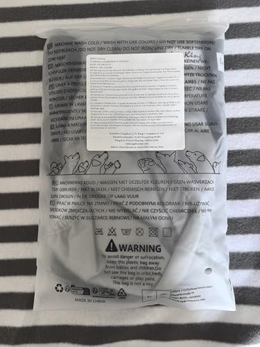 LeerKing Dog Nappies Female 2 Pack, Super Absorbent Dog Period Pants Washable Dog Knickers for Season Sanitary Panties Reusbale Puppy Incontinence,Black Grey M