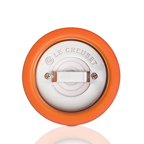 Le Creuset Classic Adjustable Pepper Mill Grinder, Chip-resistant ABS Plastic, Anti-Corrosion, 40g, 21 cm, Volcanic, 96001900090000
