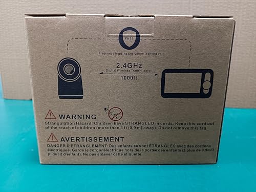 Blemil 5" Split-Screen Baby Monitor with 30-Hour Battery, Large Video Baby Monitor with Camera and Night Vision, Remote Pan/Tilt/Zoom Camera, Two-Way Talk, Lullabies, No WiFi,Up to 1000ft