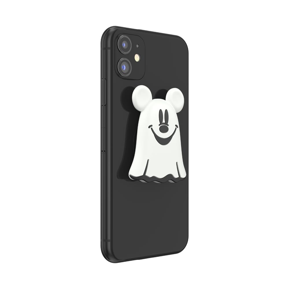PopSockets Phone Grip with Expanding Kickstand, Adhesive Grip, Disney - PopOut Mickey Ghost