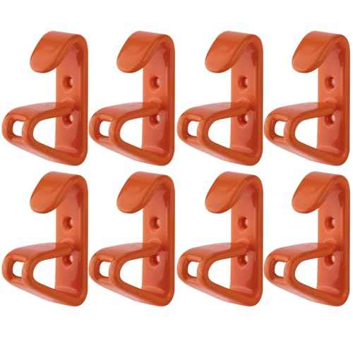 Wheel Display Hooks, Car Rim Wheel Display Hooks Solid Steel with Soft Plastic Coated Wheel Rim Hooks for Hanging Rims on The Wall