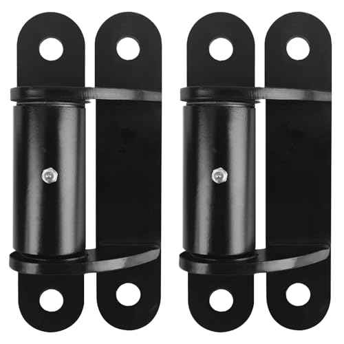 7" 2062P Heavy Duty Gate Hinges 1100lb Capacity - Bolt On/Weld On Carbon Steel Hinges for Driveway Gates, Fence & Barn Doors - Ball Bearing Design, Rust-Black Resistant Finish £¨2pcs£©