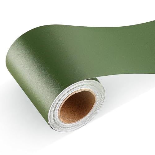 Olive Green Wallpaper Border Bathroom Mirror Frame Border Peel and Stick Wallpaper Borders Self Adhesive Waterproof Bathroom Tiles Sticker Mirrors Tape Trim Bulletin Board Borders 3"x197"