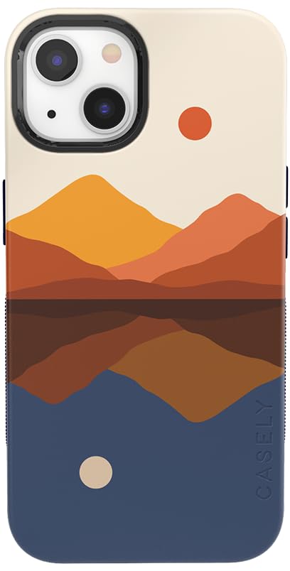 Casely iPhone 13 Case | Be Mine | Tiny Hearts | Compatible with MagSafe | Bold Protective Case Design