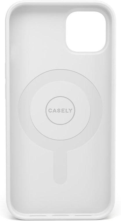 Casely iPhone 14 Case | Fit Check | Neutral Checkerboard | Compatible with MagSafe | Classic Ultra Slim Design