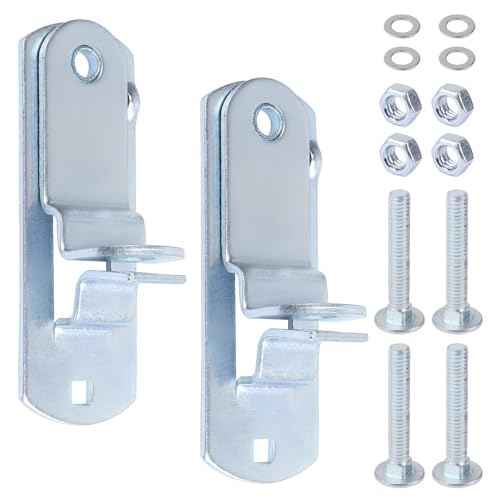 Cargo Trailer Door Latch Trailer Latches Ramp Locking Hasp Enclosed Trailer Door Latch Cam Lock Latch Keeper (? Trailer Door Hasp 2 Pack Comes with Screws 4 - Nuts 4 £©