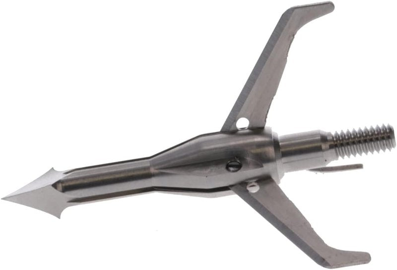 Spitfire 3 Titanium 100 Grain Broadhead - Front-Deploying Mechanical Archery Heads | 3 Pack
