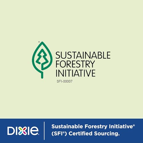 Dixie Medium Paper Plates, 8.5 Inch, 90 Count, 2X Stronger*, Microwave-Safe, Soak-Proof, Cut Resistant, Disposable Plates For Everyday Breakfast, Lunch, & Dinner Meals