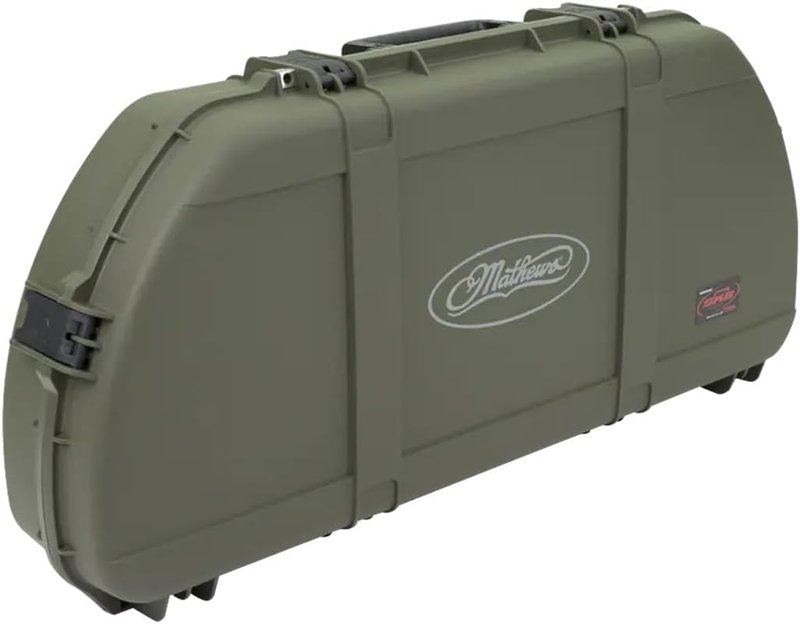 SKB Cases Mathews Iseries Shaped Bow Case - Durable Od Green Design | 43-Inch Size