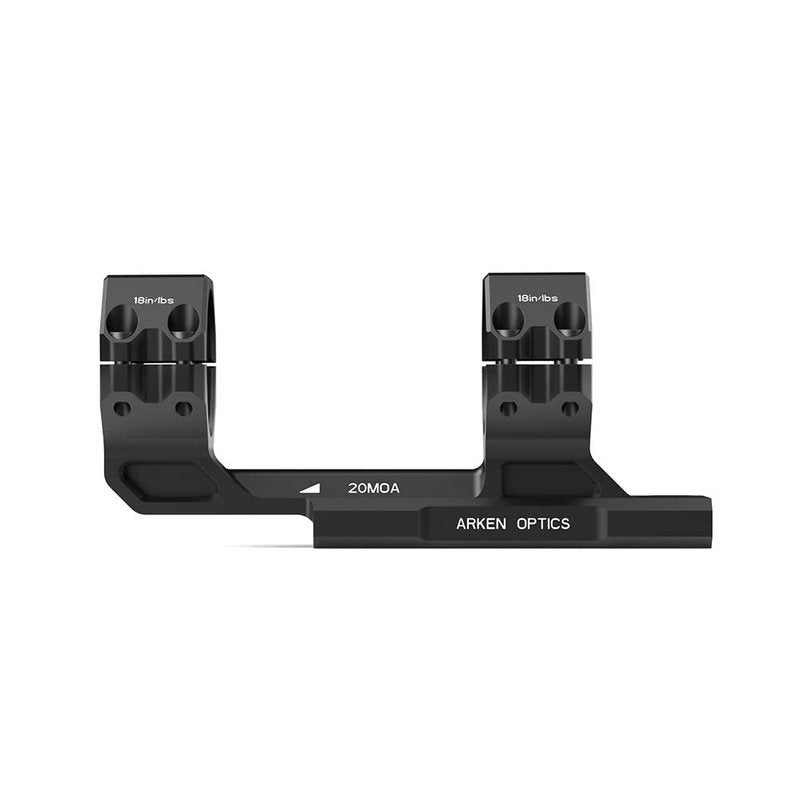 Arken Optics Rigid Precision 20 MOA 34mm Scope Mount for Precision Shooting