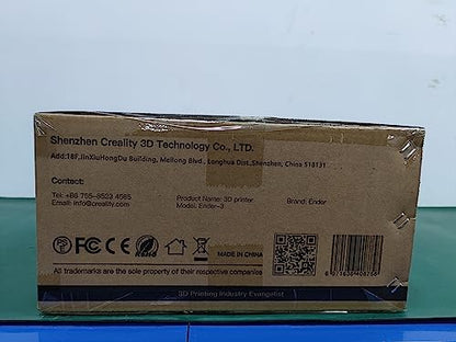 Official Creality 3D Printer Ender-3 FDM DIY Printers High-Precision Printing Stable Power Supply Rapid Heating Up Quality Extruder Resume Printing High-standard V-profile Printing Size: 220x220x250mm