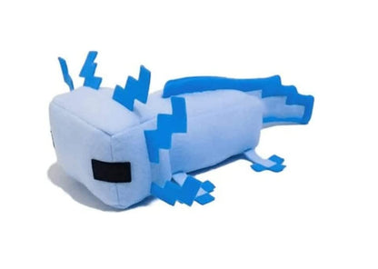 HQRYSH Axolot Plush Stuffed Toy Soft Pillow, Suitable for Video Game Enthusiasts, Children's Birthday Parties, Christmas Holiday Preferred Gift (Blue)