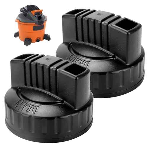 47922 Vac Drain Cap Compatible with Ridgid Shop Vacuum Cleaner, 1.97'' ID Wet/Dry Vacuum Replacement Drain Cap£¨2pack£©