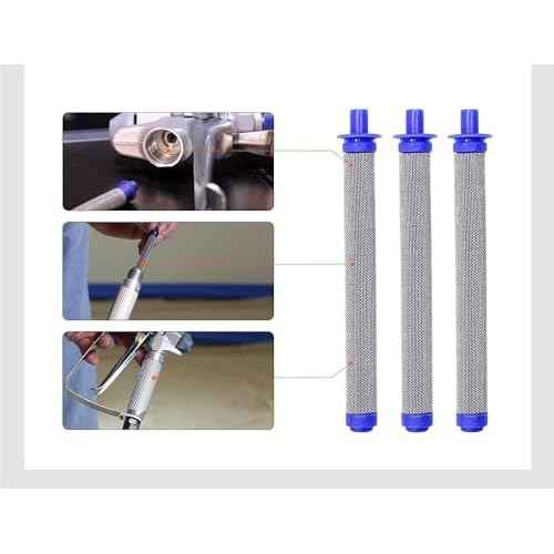 288749 Airless Spray Gun Filter 60 Mesh Compatible for Spray Gun Models SG10, SG20, SG Pro, SG2 and SG3(5/Pack)