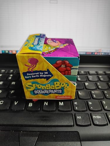 SHASHIBO SpongeBob Shape Shifting Box - Award-Winning Age 8+, Patented Magnetic Puzzle Cube w/ 36 Rare Earth Magnets - Fidget Cube Transforms Into Over 70 Shapes (Spongebob Squarepants-Beach Buddies)