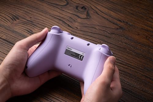 8BitDo Ultimate 2C Wireless Controller for Windows PC and Android, with 1000 Hz Polling Rate, Hall Effect Joysticks and Triggers, and Remappable L4/R4 Bumpers (Purple)