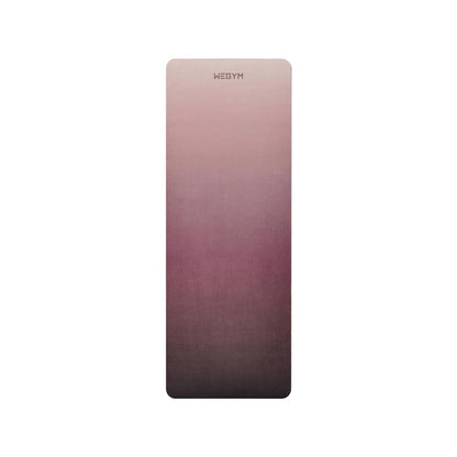 WeGym Yoga Mat, 4mm Cushioned Exercise Mat for Yoga, Pilates, Home Workouts - Anti Slip Polyurethane Suede Yoga Mat with Carrying Strap