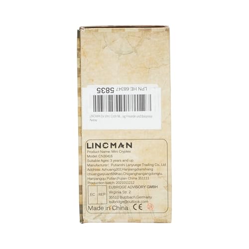 Da Vinci Code Mini Cryptex For Christmas Valentine's Day Most Interesting Birthday Gifts For Boyfriend and Girlfriend Brain Teaser Lock Puzzles