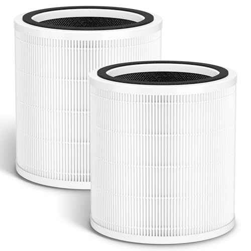 Core 400S Replacement Filter Compatible with LEVOIT Core 400S-P Air Purifier, 3-in-1 Filter, Replace Part #Core 400S-RF,Pack of 2