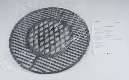 onlyfire Cast Iron Gourmet BBQ System Cooking Grate replacement for 57CM Weber Charcoal Grills
