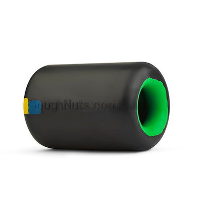 Goughnuts Work to Eat Dog Treat Toy – Virtually Indestructible Rubber Treat Dispensing Dog Toys for Aggressive Chewers, Mental Enrichment Feeder and Fillable Chew for Large Dogs, Freezable, USA Made