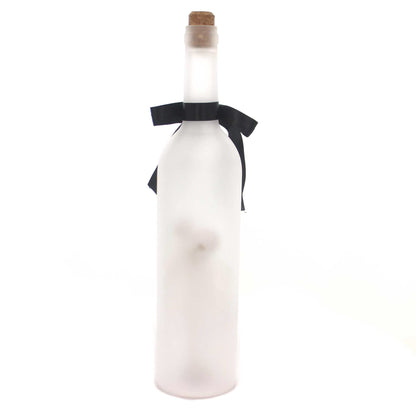 Bottle of Boos Ghosts Light Up LED 13 Inch Wine Bottle Halloween Tabletop Figurine