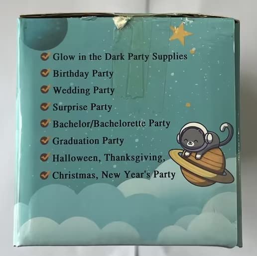 Mikulala 24Pcs Glow in the Dark Party Supplies for Kids/Adults, Flashing Light up Toys LED Bracelets Halloween Glow Sticks, Mardi Gras Party Favors Carnival Birthday Concert Gifts Accessory