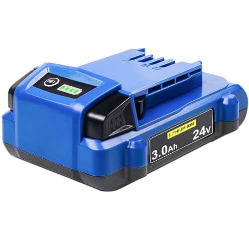 DTK 24V 3.0Ah Replacement for Kobalt 24V Battery Max KB624-03 KB524-03 KB424-03 KB224-03 KB124-03 Lithium Ion Cordless Tools High Capacity Battery