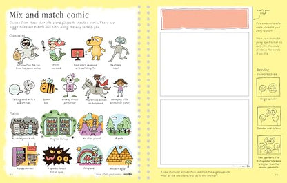Write and Draw Your Own Comics: An Interactive Activity Book with Step-by-Step Drawing Instructions (Write Your Own)