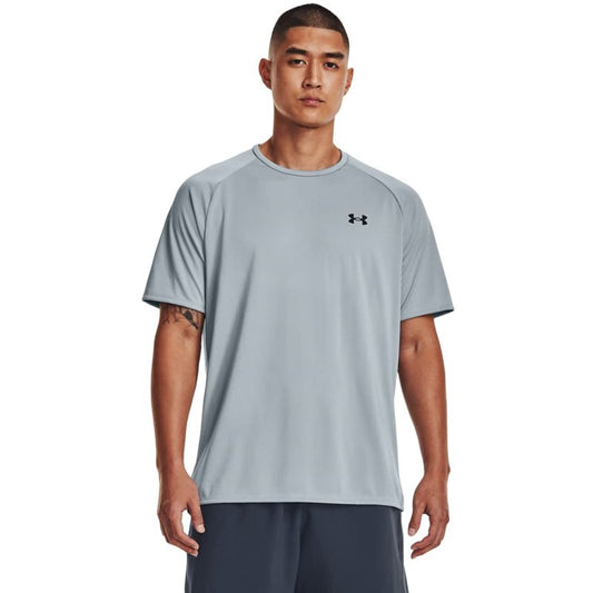 Under Armour Men's Tech 2.0 Short-Sleeve T-Shirt, (465) Harbor Blue / / Black, Large