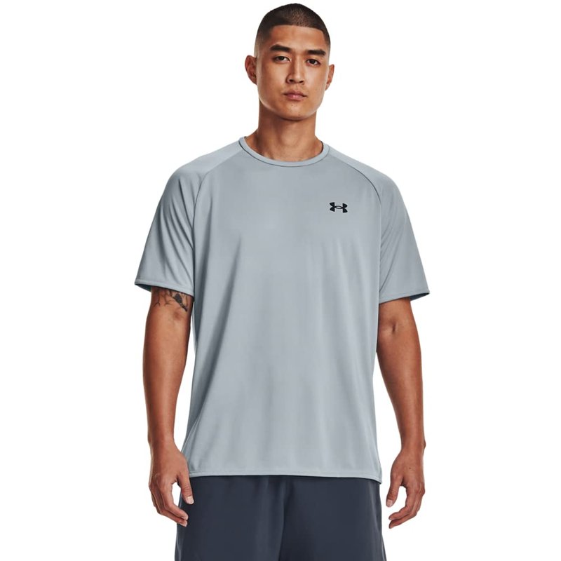 Under Armour Men's Tech 2.0 Short-Sleeve T-Shirt, (465) Harbor Blue / / Black, 3X-Large