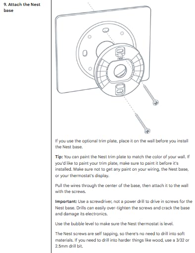 Google Nest Thermostat - Smart Thermostat for Home - Programmable Wifi Thermostat - Charcoal