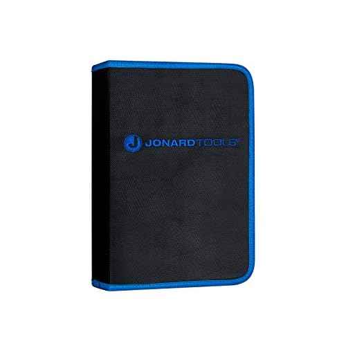 Jonard Tools TKC-110 Rugged 11 Pocket Tool Case, Holds up to 11 Tools