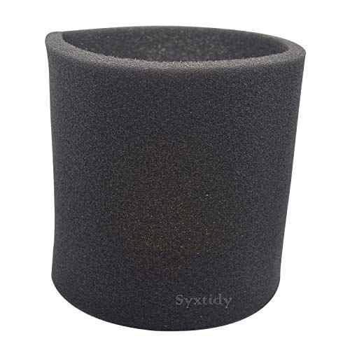 Vacuum Filter for Wet Dry, Filters Replacement For Most Shop-Vac, Vacmaster & Genie Shop Vacuum,Parts # 9058500, VF2001, Black