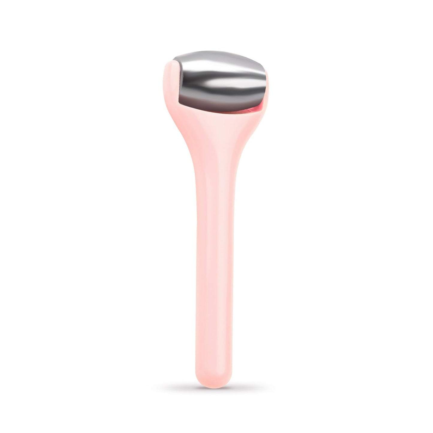 Ice Roller for Face and Eye 2 Pcs,Face Roller Skin Care for Puffiness,Migraine,Pain Relief,Eye Roller For Puffy Eyes Dark Circles,Stainless Steel Facial Roller (Pink)