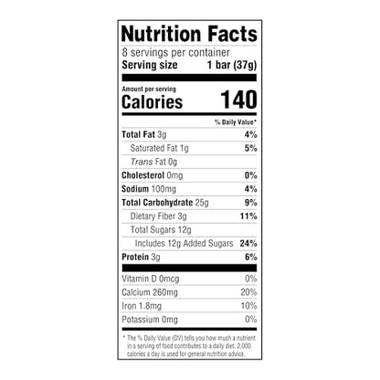 Amazon Grocery, Fruit & Grain Cereal Bars, Raspberry, 1.3 Oz, 8 Ct (Previously Happy Belly, Packaging May Vary)