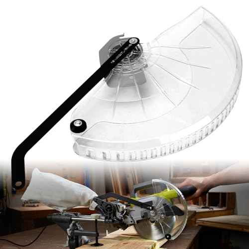 089240023710 Miter Saw Blade Guard Replacement Compatible with Ryobi TSS121, TSS121T, TSS120L 12" Miter Saw - Lower Blade Guard 089041016704 089240023707