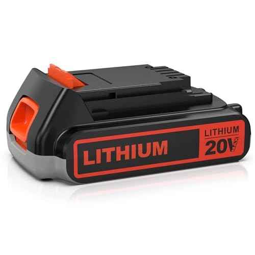 Replacement for Black and Decker 20V Lithium Battery,Compatible with Weed Eater 20V LBXR20 LB2X4020 LBXR2020-OPE LBXR20-OPE2 LBXR20B-2 LB2X3020-OPE LBXR20BT 20 Volt Max Power Tools