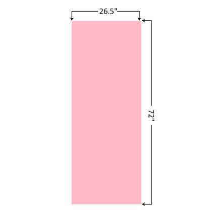 Eunzel Hot Yoga Towel Non Slip Yoga Mat Towel Non-Slip Sweat Absorbent Microfiber Towel for Hot Yoga, Pilates and Workout 72" x 26.5", Pink