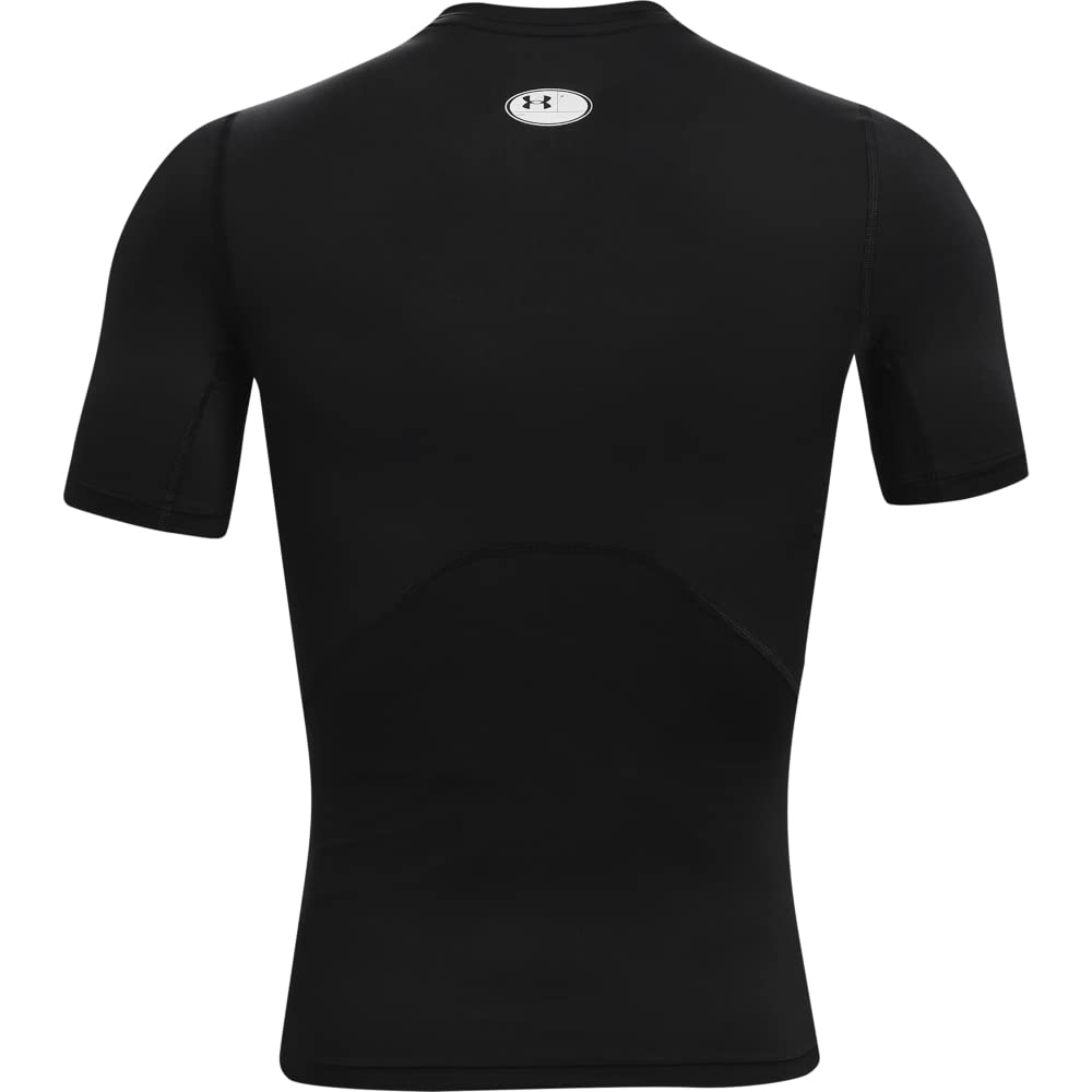 Under Armour Mens UA HG Armour Comp SS, short-sleeved sports t-shirt for men, comfortable and lightweight gym clothes for workouts