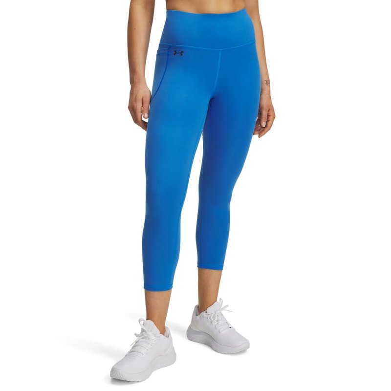 Under Armour Women's Motion Capri, (403) Blue Atlantis / / Washed Navy, X-Small Tall